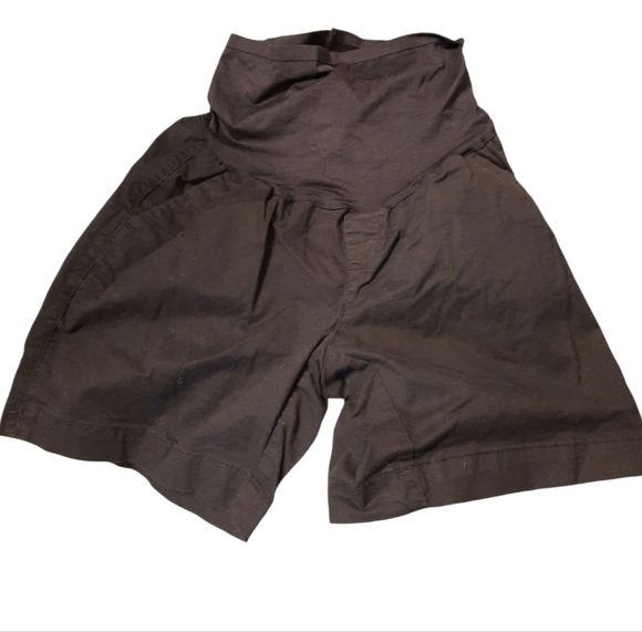 Old Navy Black Maternity Shorts Size 12 - Picture 4 of 9